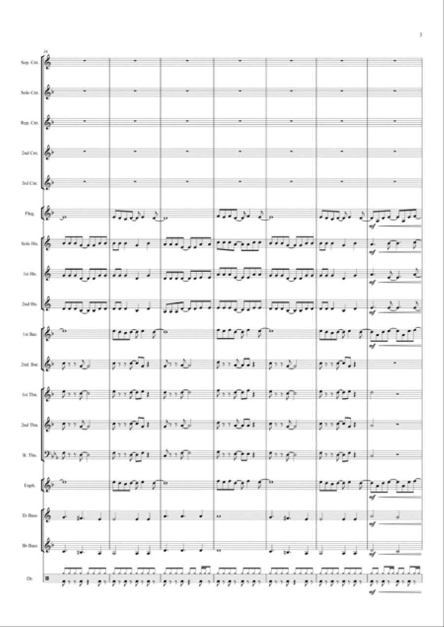Classical Gas Brass Band scores gallery preview page 3