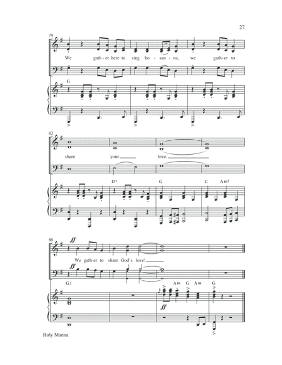 Easy Anthems, Vol. 4 Easy Anthems, Vol. 4 3-Part scores gallery preview page 28