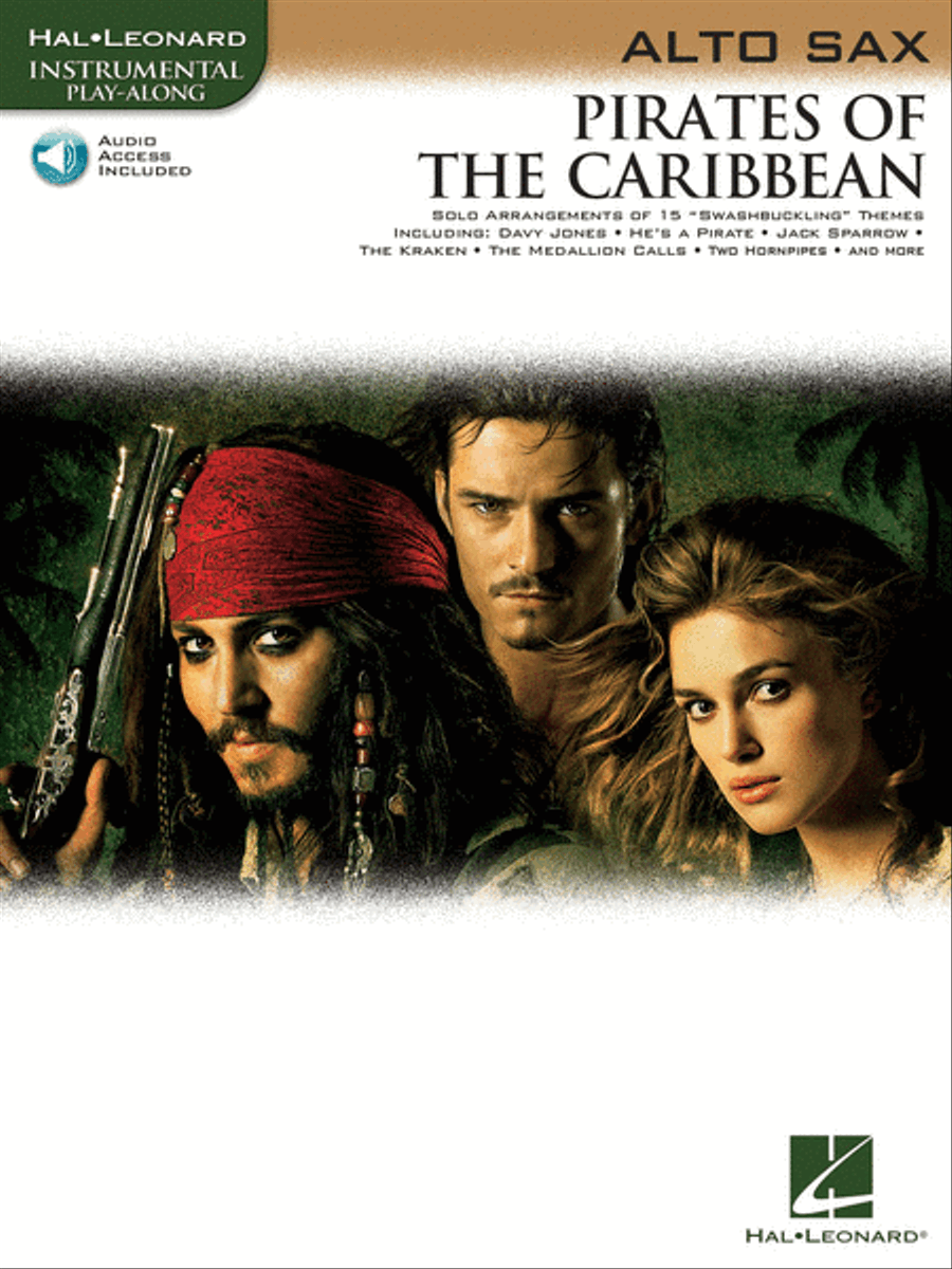Pirates of the Caribbean Alto Saxophone scores gallery preview page 1