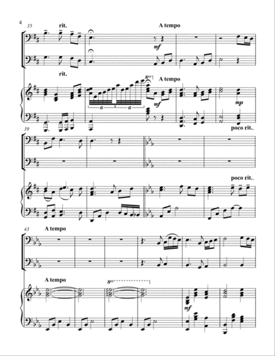 In Christ Alone Piano scores gallery preview page 5