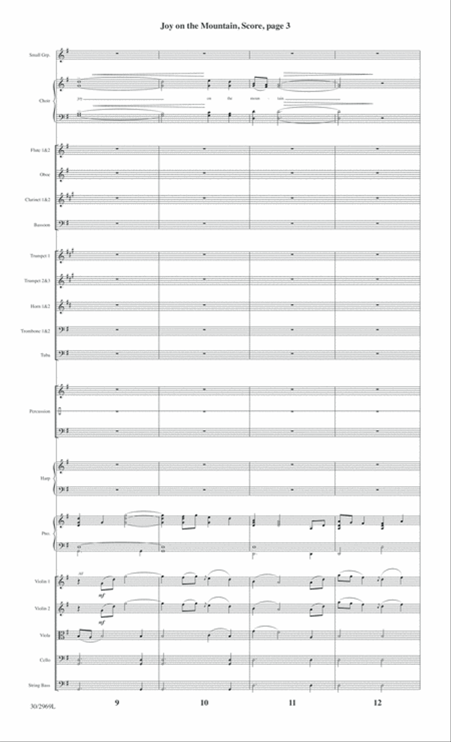 The Heart of Christmas - Full Score Choir scores gallery preview page 132