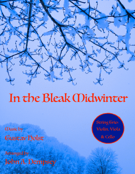 In the Bleak Midwinter (String Trio): Violin, Viola and Cello image number null