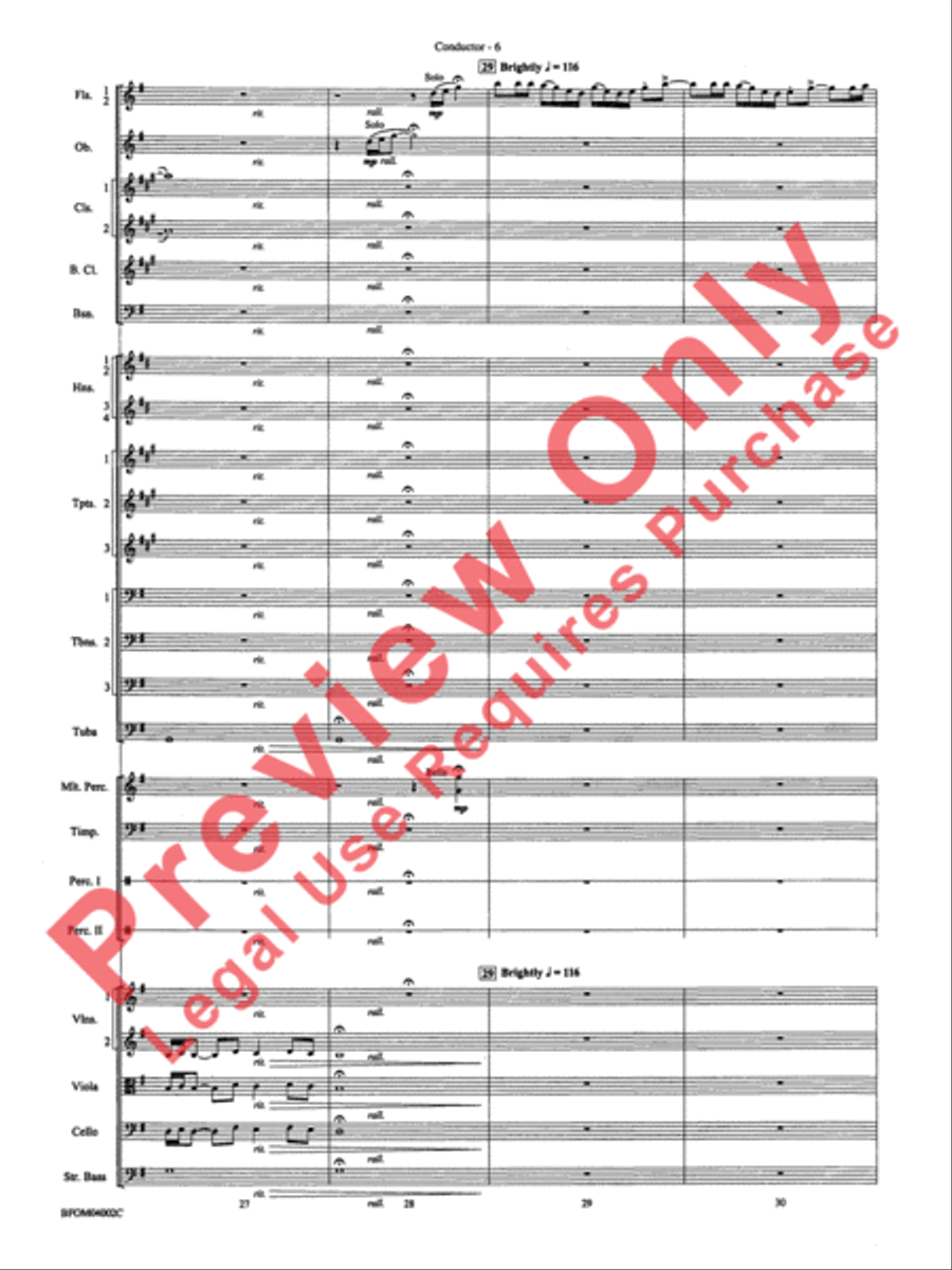Prairiesong Full Orchestra scores gallery preview page 9