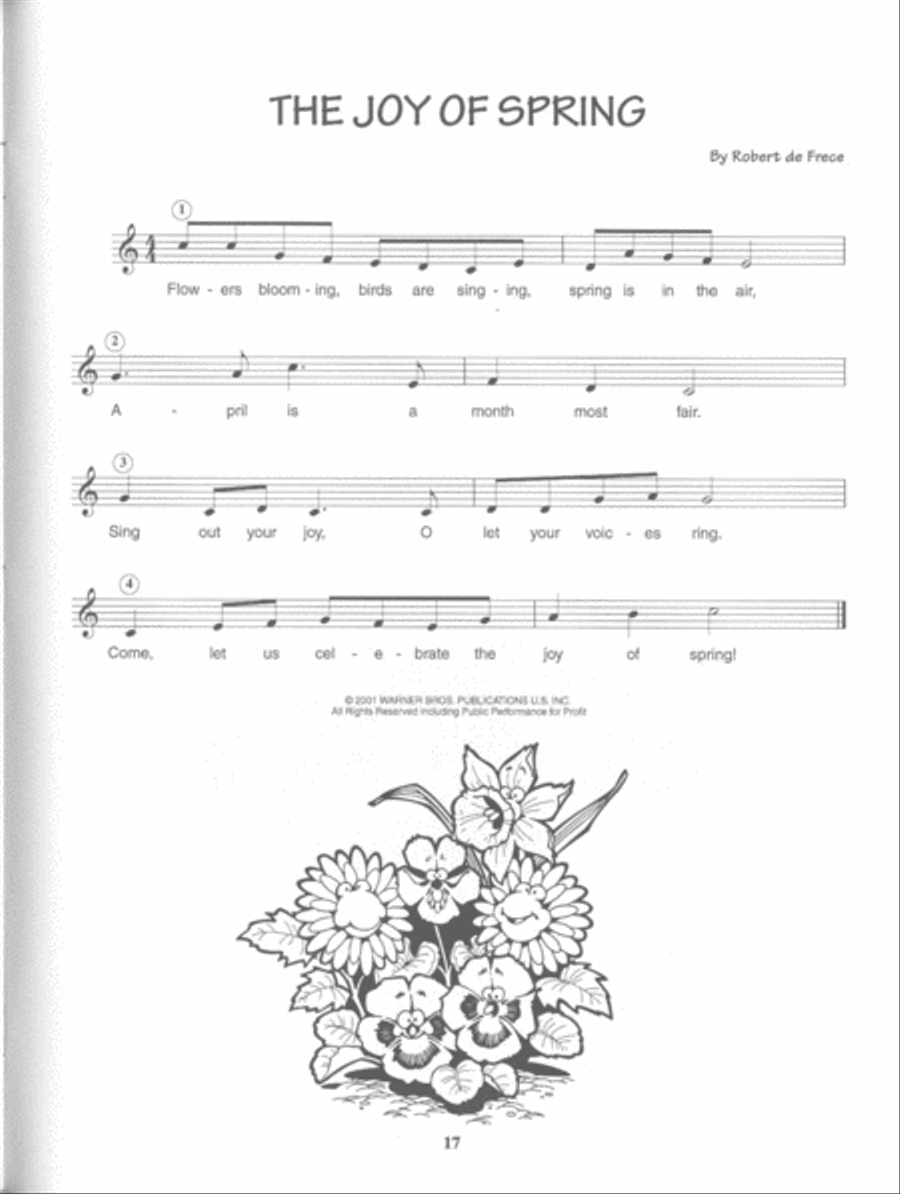 Singing Round the Year Choir scores gallery preview page 5