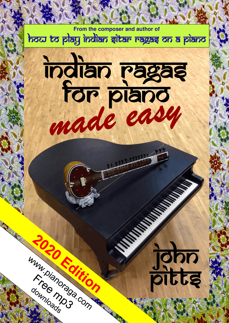 Indian Rāgas for Piano Made Easy (2020 Edition) Piano Method scores gallery preview page 1