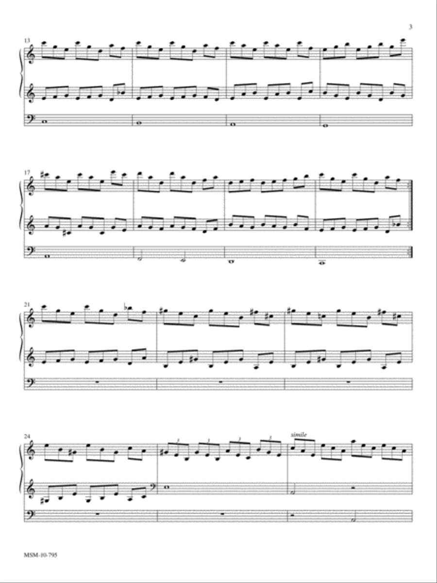 Toccata on A Mighty Fortress Organ scores gallery preview page 3