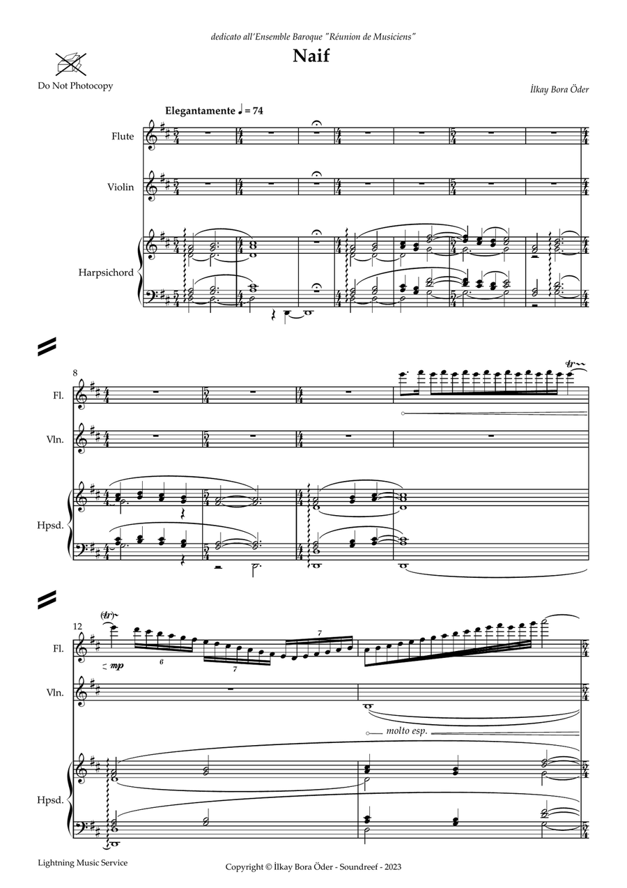 Naif Naif Small Ensemble scores gallery preview page 3