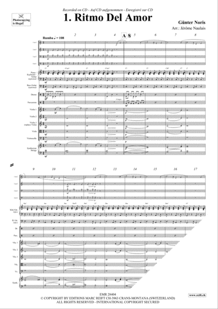 Let's Dance Volume 5 Brass Ensemble scores gallery preview page 3
