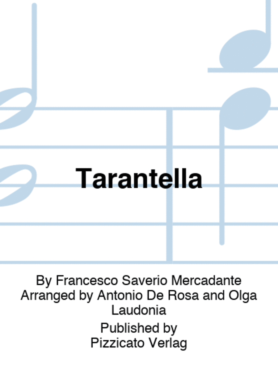 Tarantella Piano Solo scores gallery preview page 1