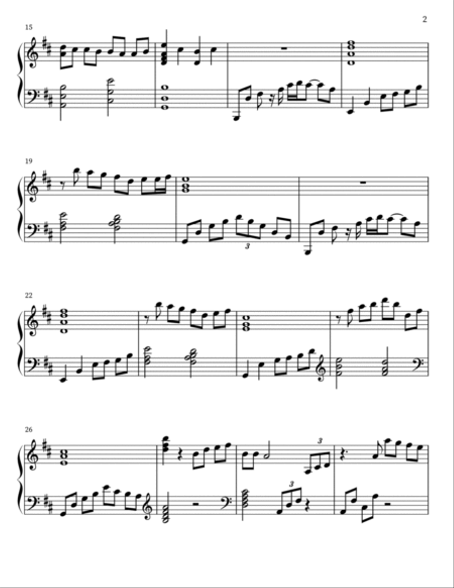 Get You (feat Kali Uchis) Harp scores gallery preview page 2