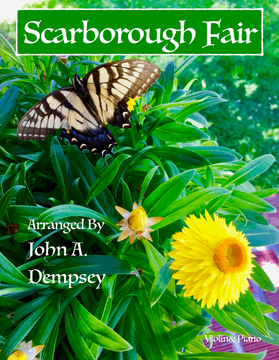 Scarborough Fair (Violin and Piano) Violin Solo scores gallery preview page 1