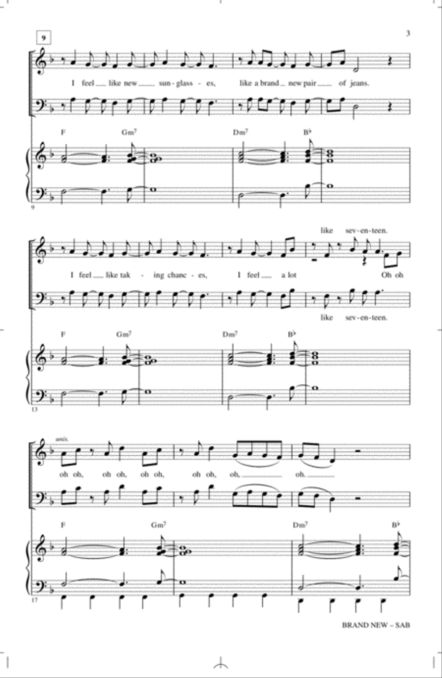 Brand New 3-Part scores gallery preview page 2