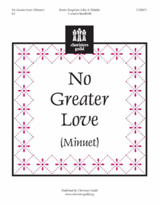 Book cover for No Greater Love