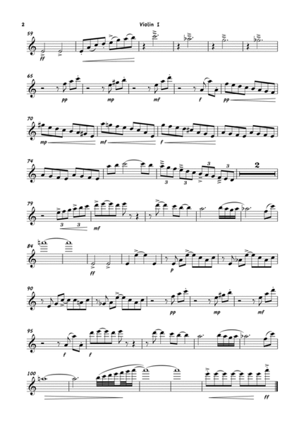 Big City for String Quintet by Ellen Macpherson String Orchestra - Digital Sheet Music
