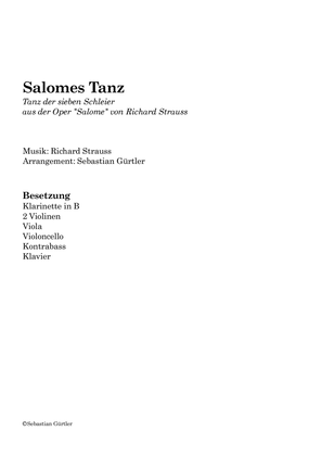 Salomes Tanz (Dance of the Seven Veils)