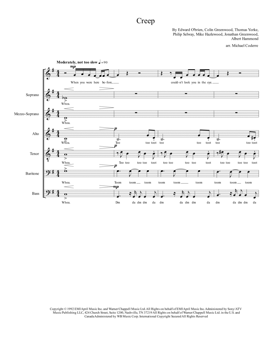 Creep Creep Divisi scores gallery preview page 1
