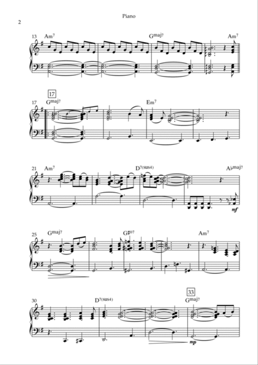 If I Ain't Got You Piano Solo scores gallery preview page 2