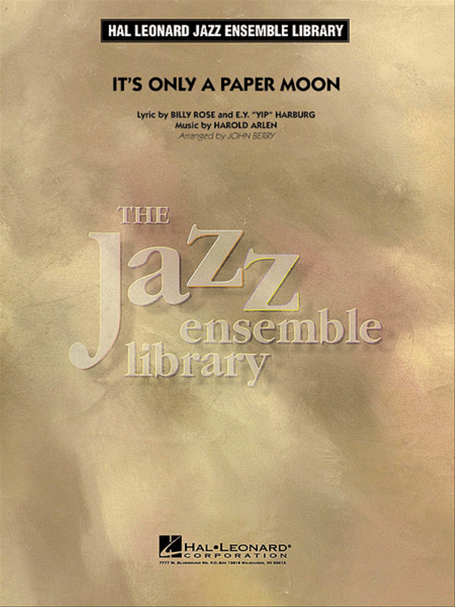 It's Only a Paper Moon Jazz Ensemble scores gallery preview page 1