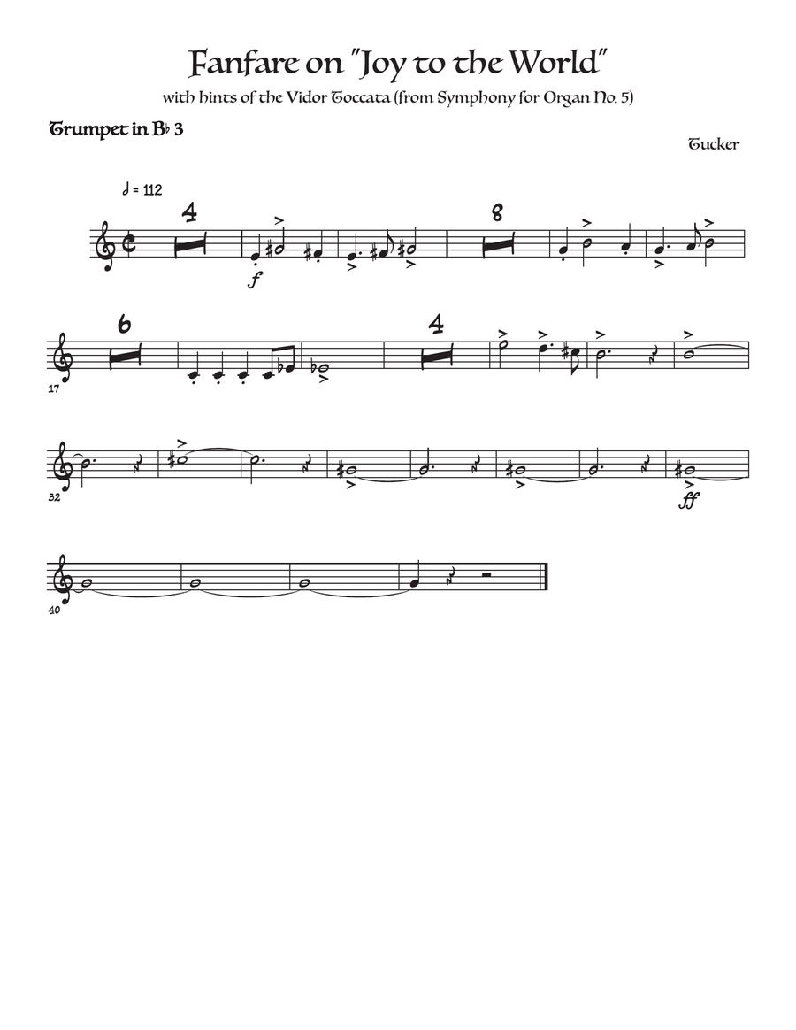 Fanfare on Joy Concert Band scores gallery preview page 3