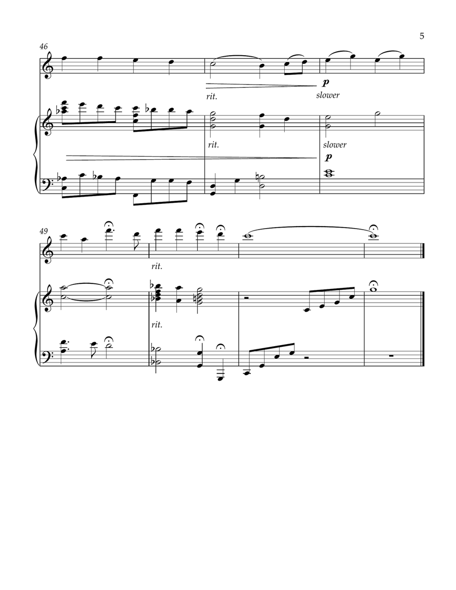 I Am a Child of God I Am a Child of God Violin Solo scores gallery preview page 5