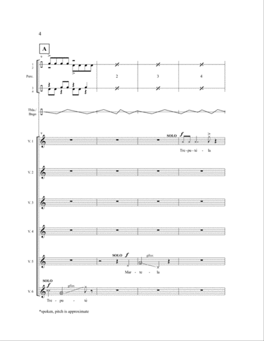 Trepute Martela Trepute Martela Women's Choir scores gallery preview page 11