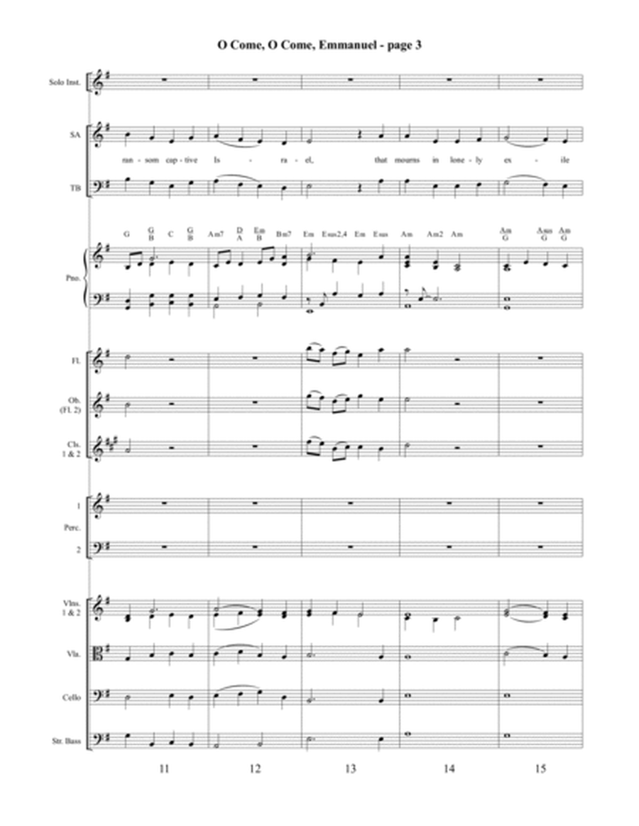 O Come, O Come, Emmanuel Orchestration (Digital)