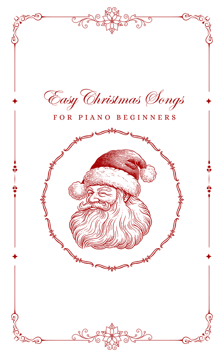 8 Easy Christmas Songs for Piano Beginners Easy Piano scores gallery preview page 1