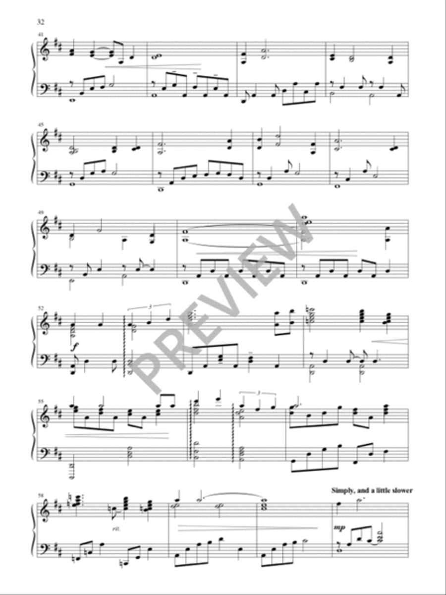 Seasons of Grace - Volume 4 Piano Solo scores gallery preview page 34