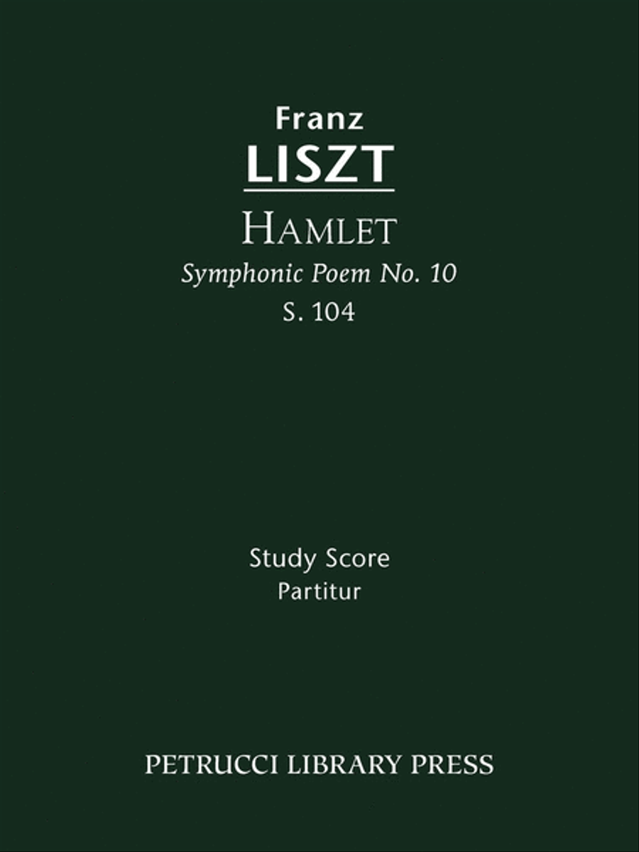 Book cover for Hamlet, S.104