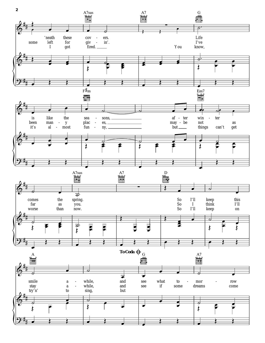 Cycles Acoustic Guitar scores gallery preview page 2