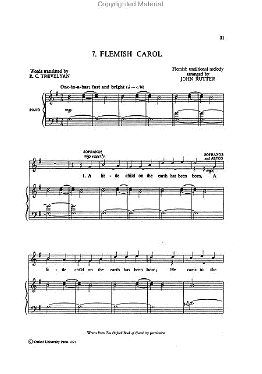 Carols for Choirs 3 4-Part scores gallery preview page 4