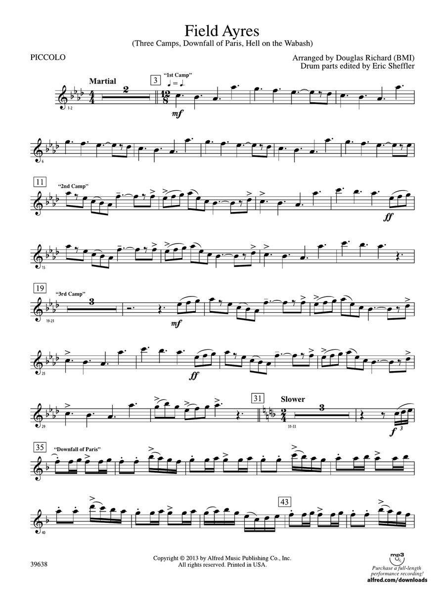 Field Ayres: Piccolo