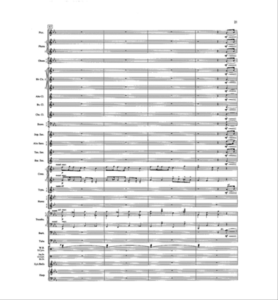 Country Gardens Concert Band scores gallery preview page 16