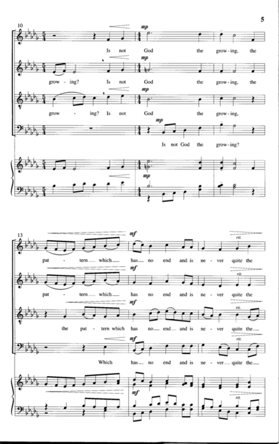 Is Not a Flower a Mystery? Choir scores gallery preview page 3
