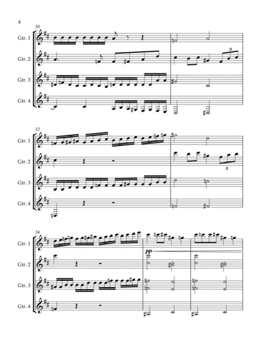 String Quartet in F Major (Guitar Quartet) image number null