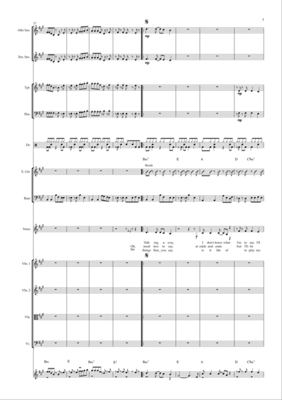 Take On Me Take On Me Large Ensemble scores gallery preview page 3