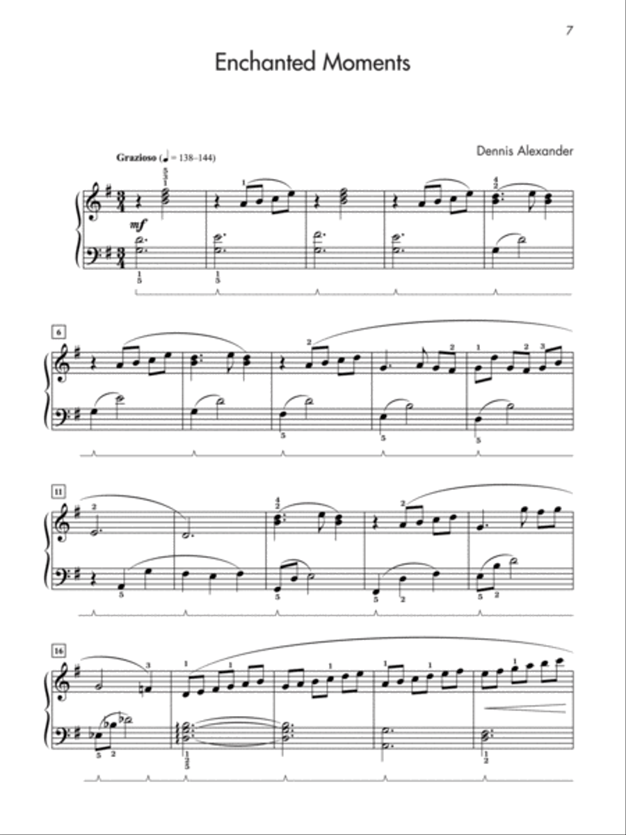 Especially in Romantic Style, Book 2 Piano Solo scores gallery preview page 7