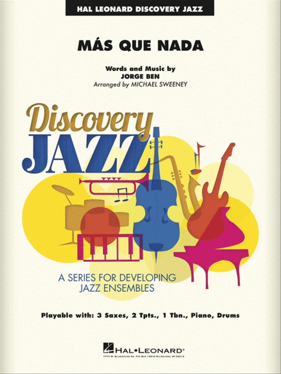 Más Que Nada Jazz Ensemble scores gallery preview page 1