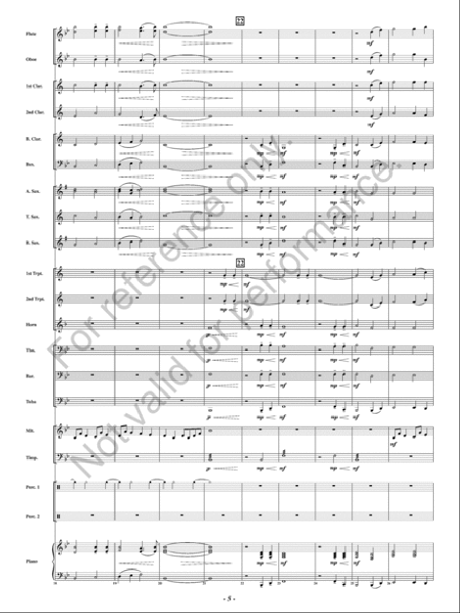 It Is Well Concert Band scores gallery preview page 6