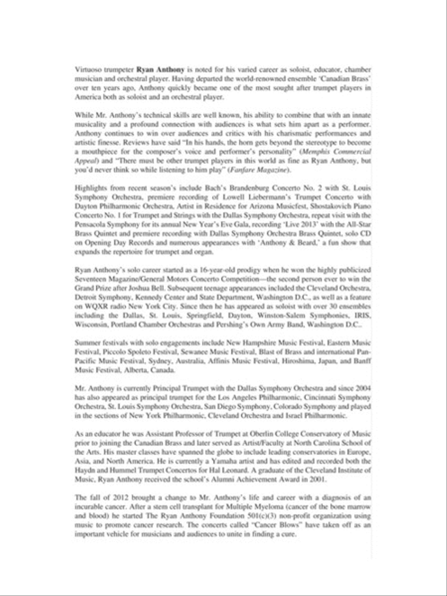 Trumpet Concerto Trumpet Concerto Trumpet Solo scores gallery preview page 2