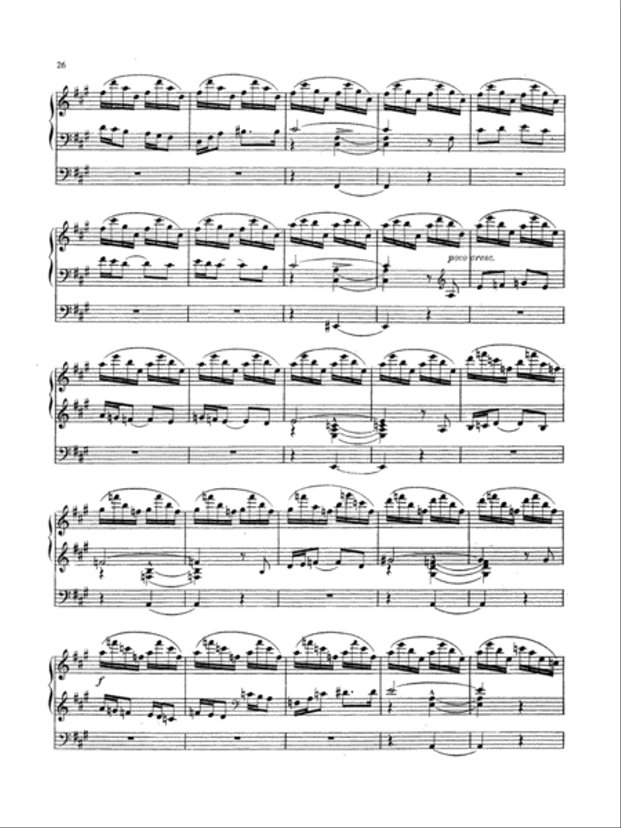 Vierne: Symphony No. 3, Op. 28 Organ scores gallery preview page 2