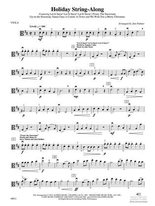 Holiday String-Along: Viola