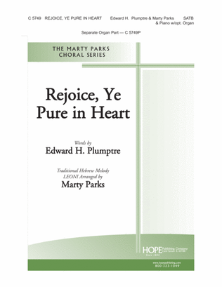 Rejoice, Ye Pure in Heart