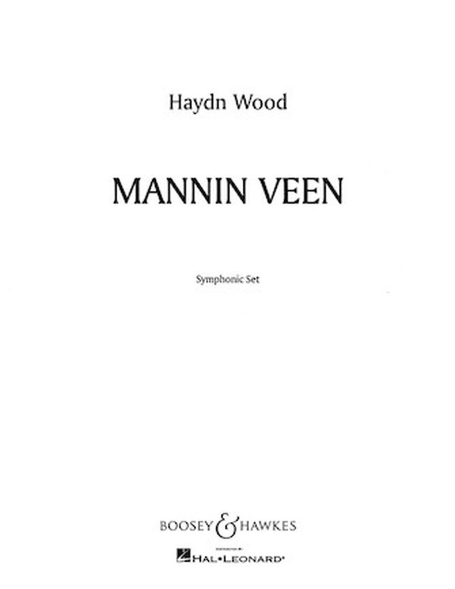 Mannin Veen (Dear Isle of Man) Concert Band - Sheet Music