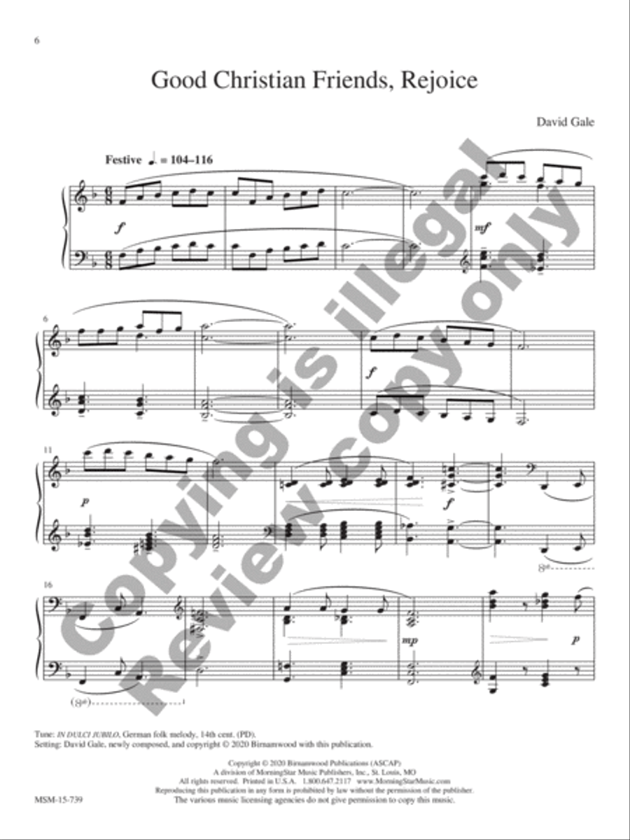 Morning Has Broken Piano Solo scores gallery preview page 4