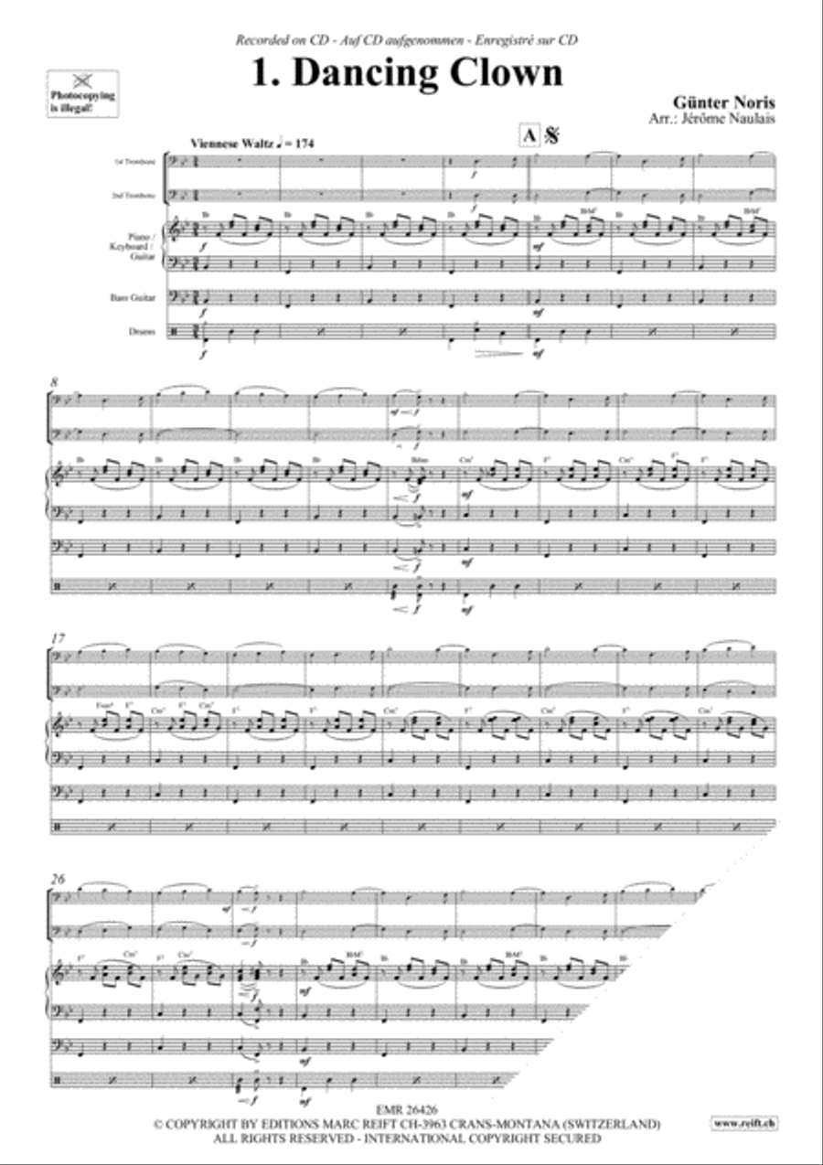 Let's Dance Volume 2 Let's Dance Volume 2 Trombone Duet scores gallery preview page 3