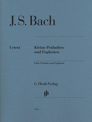 Book cover for J.S. Bach: Little Preludes And Fughettas