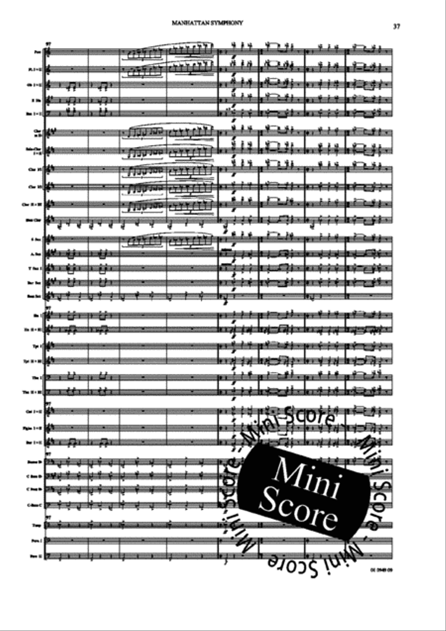 Manhattan Symphony Concert Band scores gallery preview page 41
