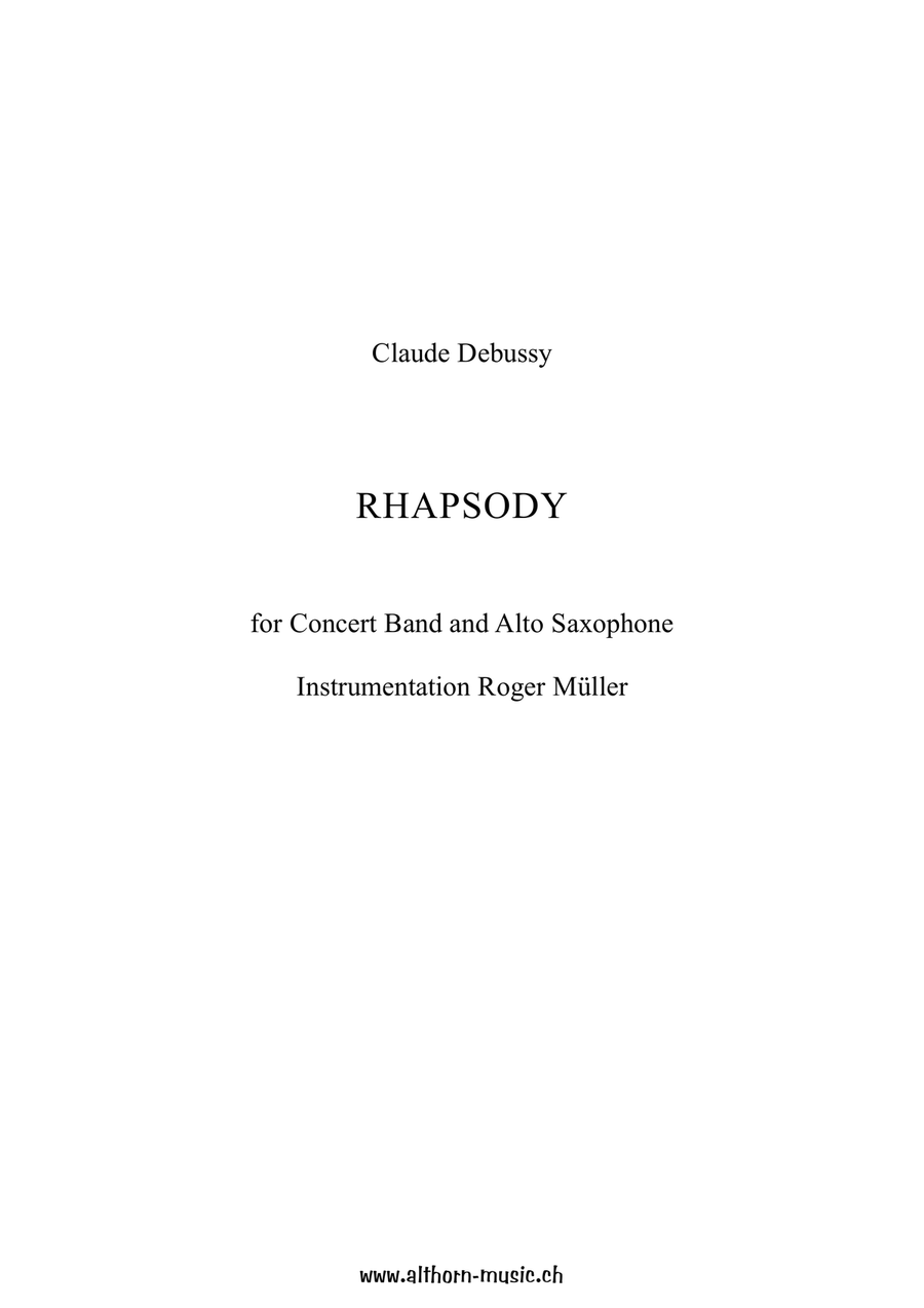Rhapsody Rhapsody Concert Band scores gallery preview page 2