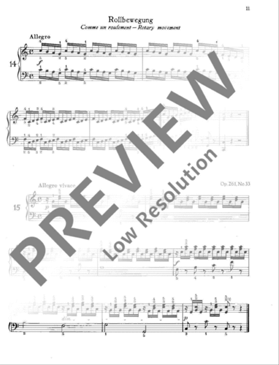 The practical Czerny Piano Solo scores gallery preview page 12